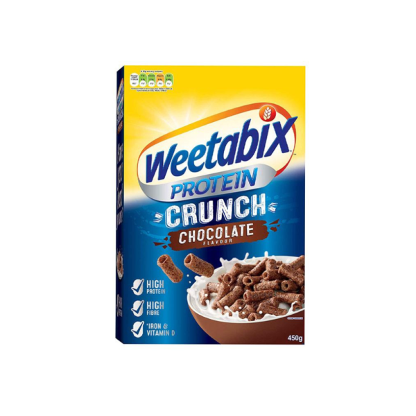 Weetabix Protein Crunch Chocolate Flavour 450g - Image 1