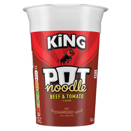 images Pot Noodle Beef & Tomato 90g - Image 1